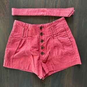 Abercrombie & Fitch Pink Shorts